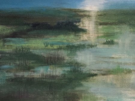 Contemplation 60 X 50 cm