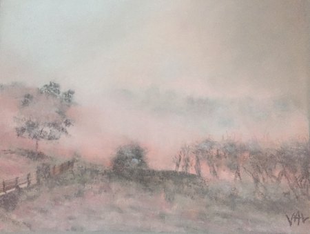 Caresse de brume 60 x 50 cm