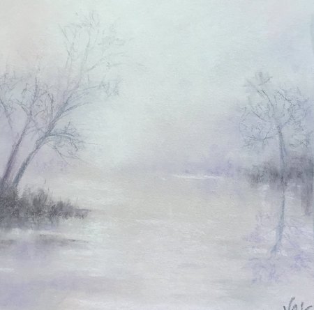 De brume et d'eau 30 x 30 cm