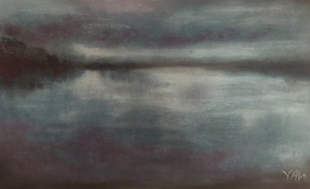 Recueillement 60 x 40 cm