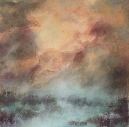 Impermanence 40 X 40 cm