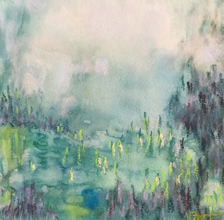 Atmosph&egrave;re 30 x 30 cm